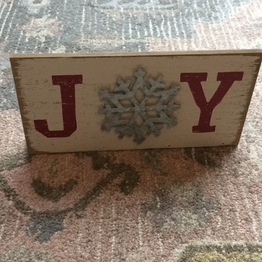 Hallmark JOY plaque - Picture 9 of 9